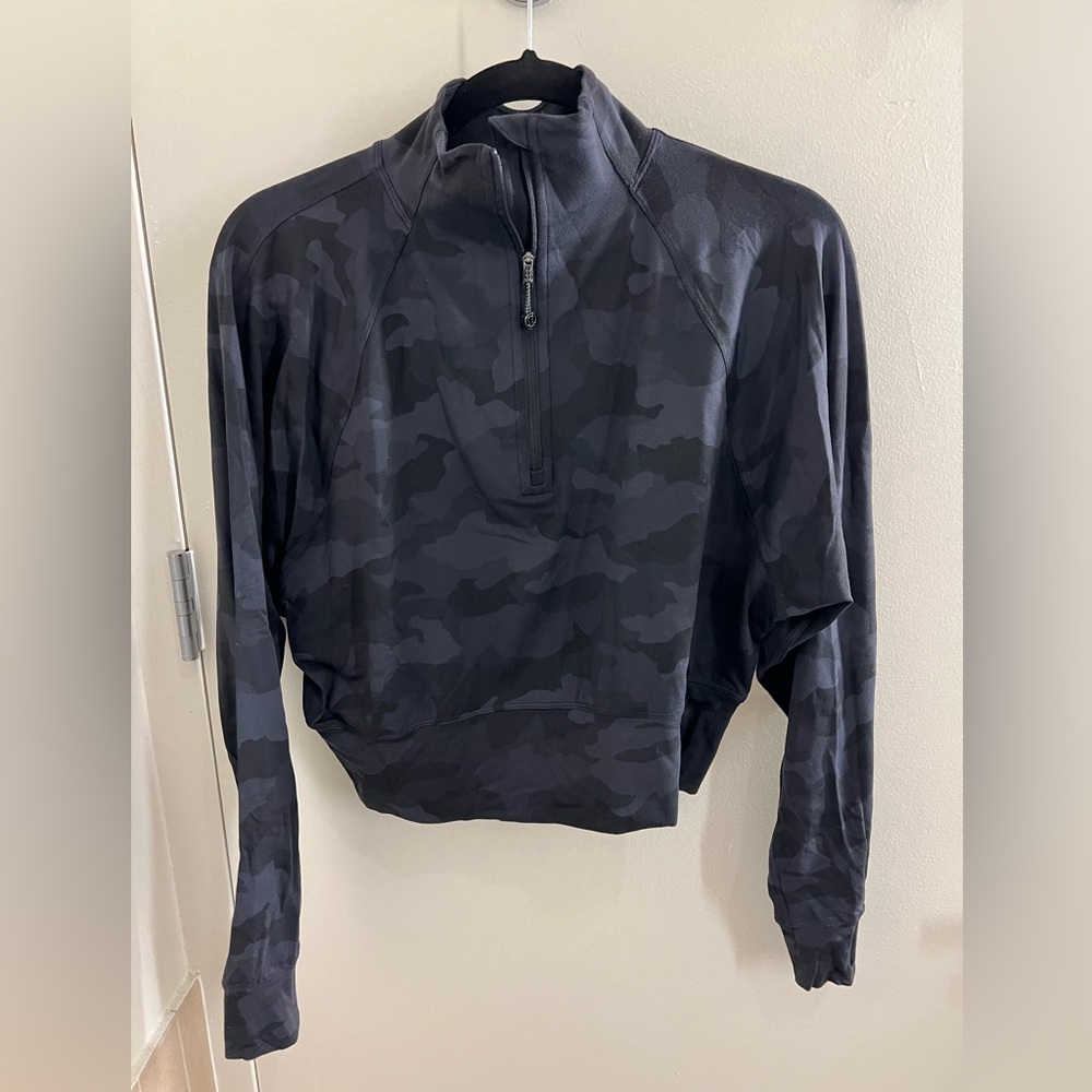 Lululemon Ready to Rulu Half-Zip Pullover Heritage 365 Camo Deep Coal Multi 6